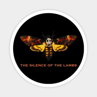 the silence of the lambs butterfly Magnet